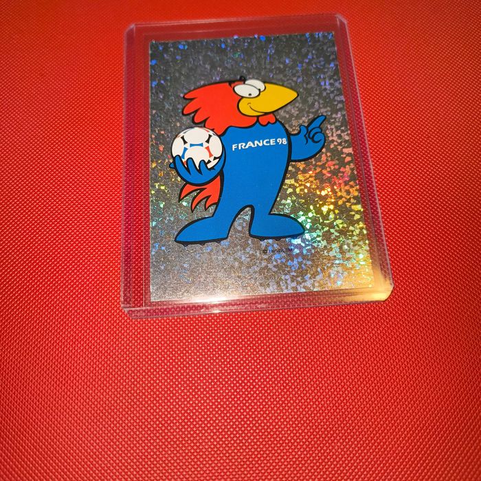 Carta Mascote Mundial França 98 Panini