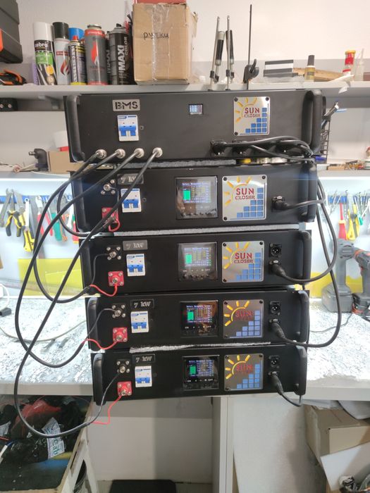 Литиевые АКБ SunCloser 3,5–20 кВт для солнечных станций