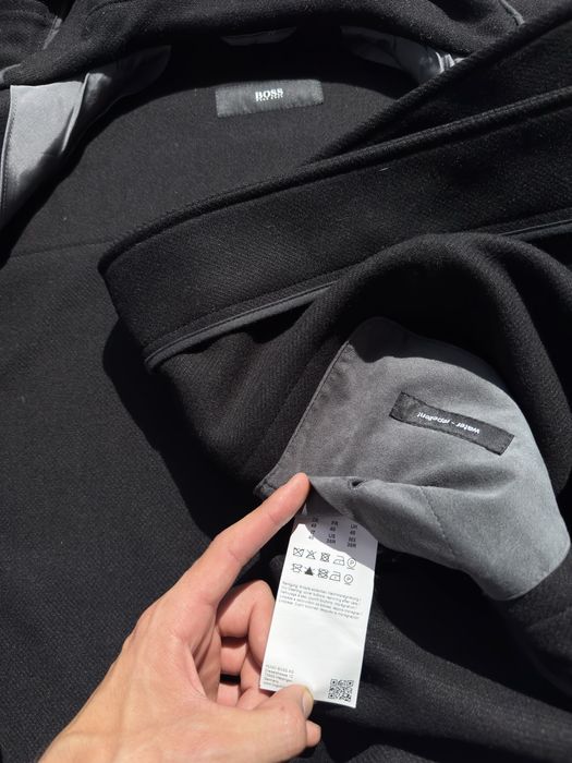 Hugo Boss пальто из шерсти