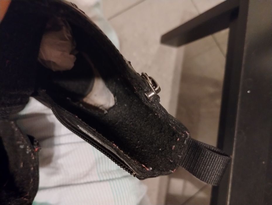 Zimowe buty skórkowe dziewczęce rozmiar 32