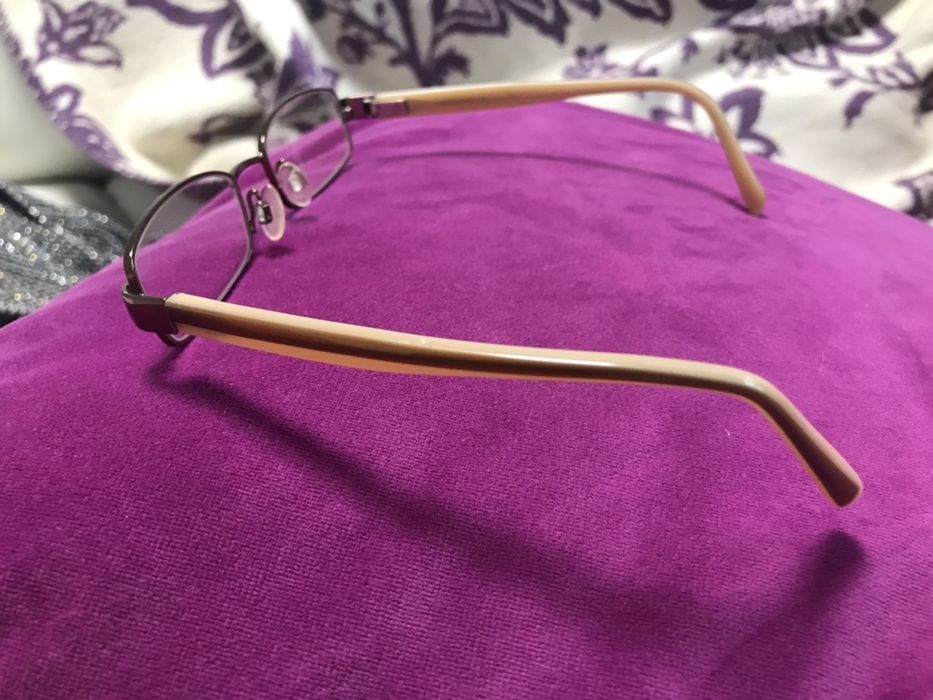 Fielmann Charme okulary beż/brąz szkla -0,25 +p,75 90’