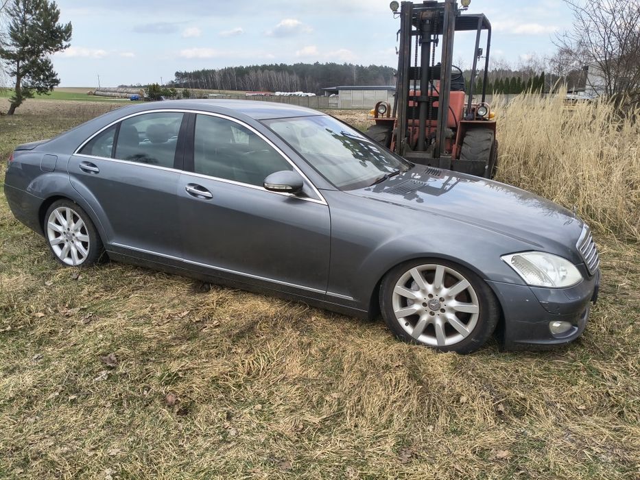 Karoseria Mercedes  S-class W221 C368 Szara Maska Zderzak Błotnik Wysy