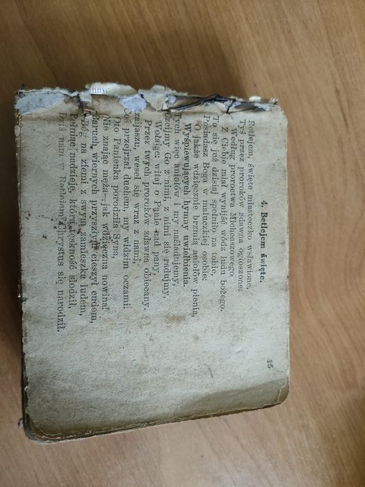 Bardzo stary modlitewnik