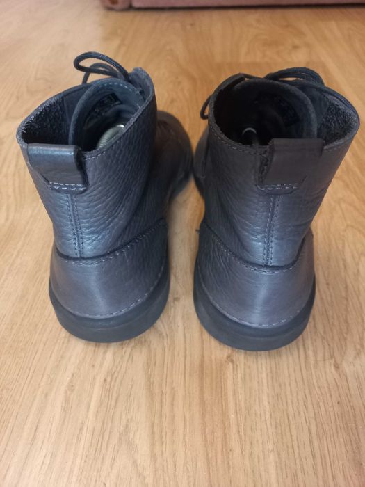 Мужские кожаные демисезонные ботинки Clarks 43 p.