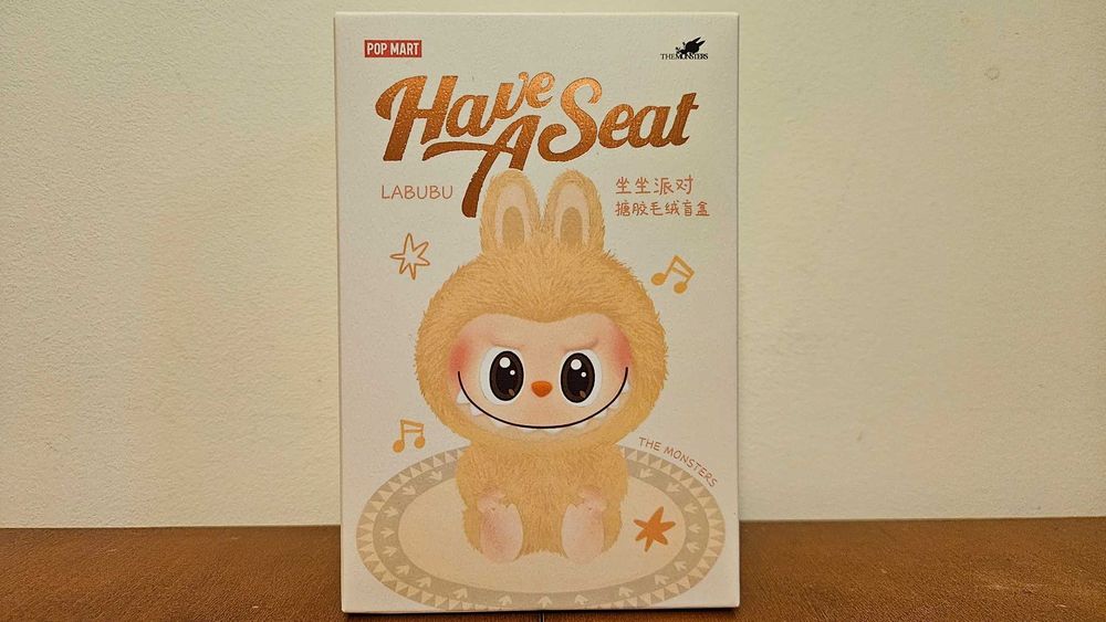 Popmart Labubu Hehe (Have A Seat)