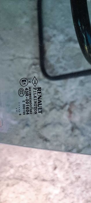 Renault Laguna 3 Скло заднє ліве