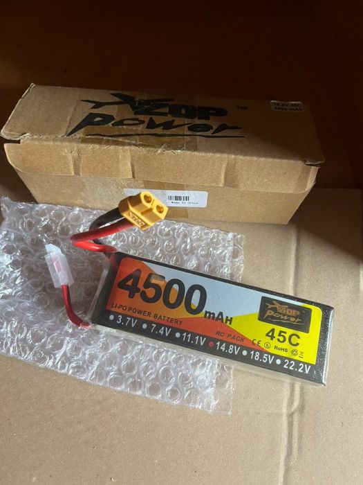 Li-po акумулятори 14,8v, акб для машинок wi-fi router