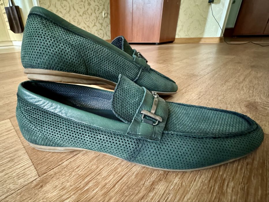 Мужские кожаные туфли