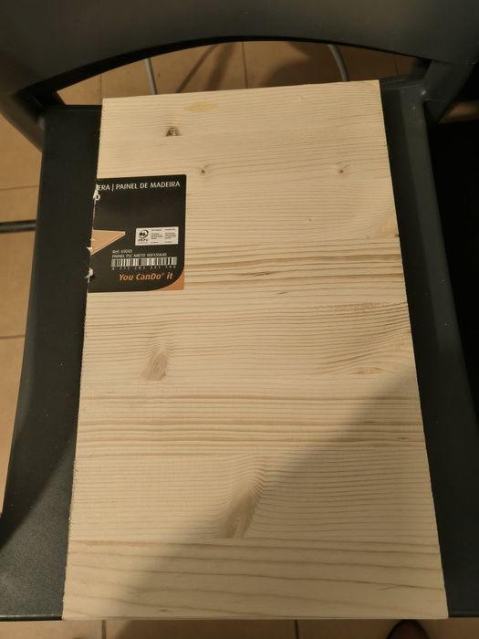 3 tábuas de madeira novas