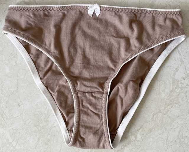 Majtki jasny brąz stretch Bawełna Rozmiar 40