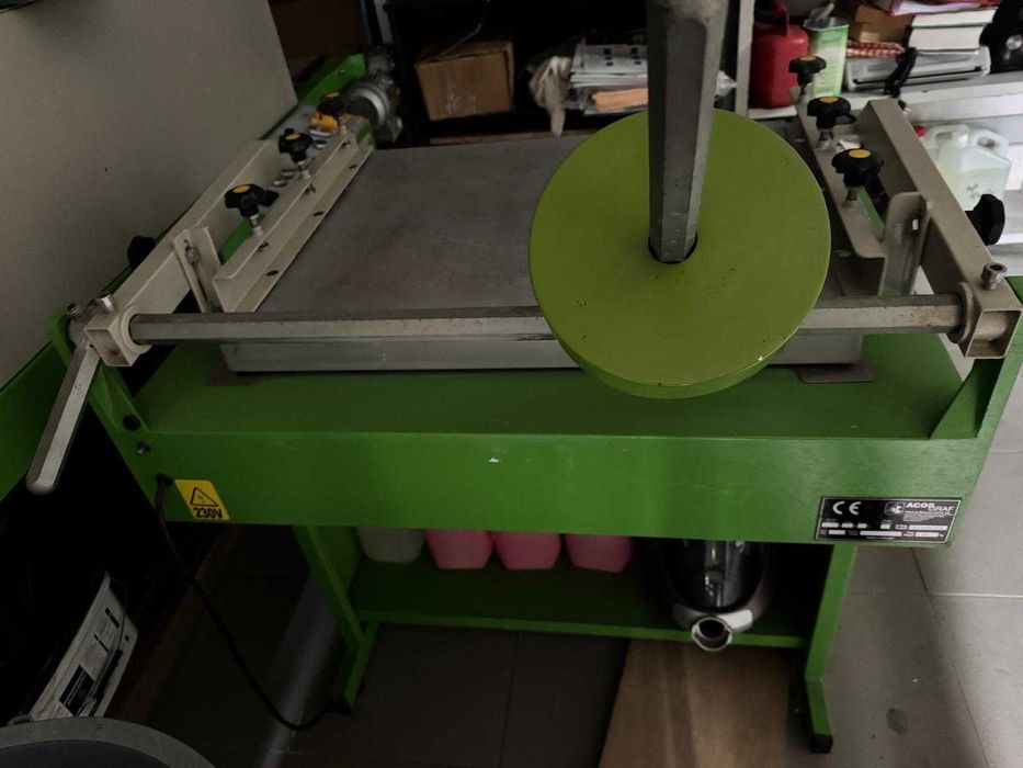 Máquina de serigrafia Manual de 70cm x 55cm com Vacuo