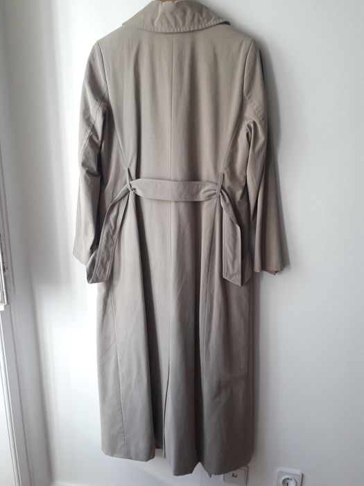 Gabardine bege/ cinza