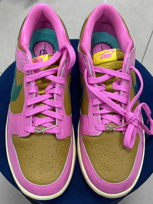 Женские кроссовки 43р Nike Dunk Low QS Parris Goebel FN2721-600