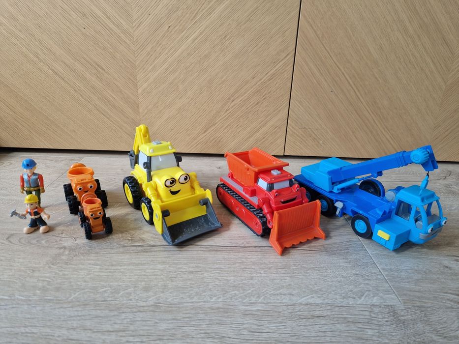 Pojazdy Bob Budowniczy Mattel