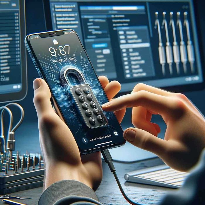 Odczyt kodów blokady, wzorów  z zachowaniem danych Smartfon Tablet