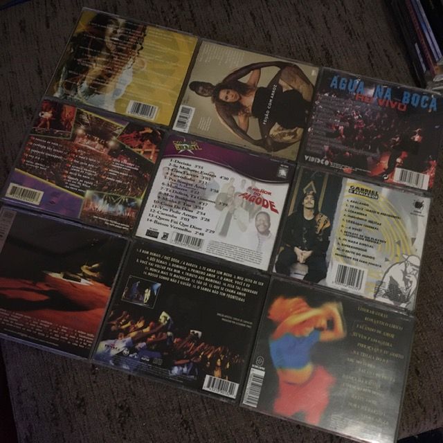 PACK 9 cds originais musica (internacional/brasileira)64585694685571121