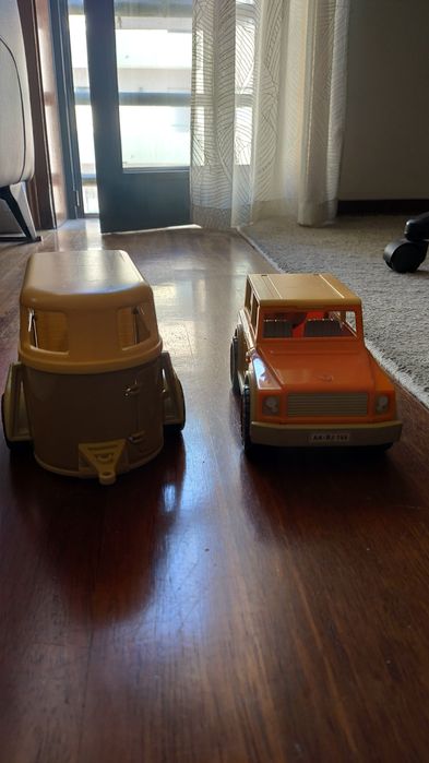 Schleich jeep e atrelado