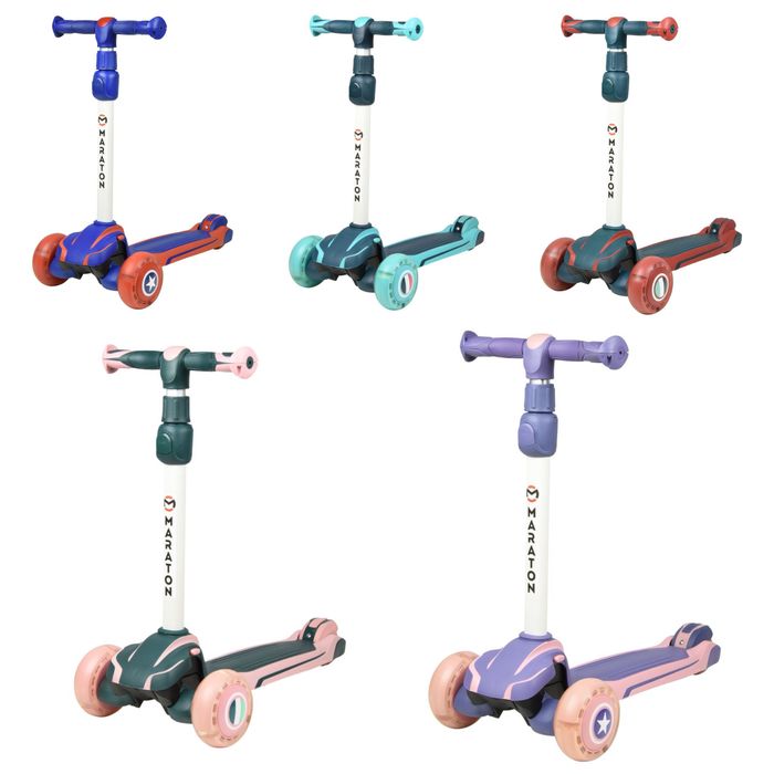 Дитячий триколісний самокат global maraton Глобал топ продажів