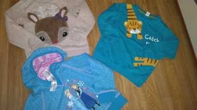 Реглан Кофта для девочки на 3-6лет 98-116р.H&M (НМ) трехнитка