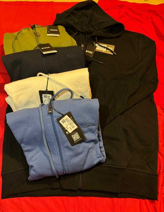 Bluzy tommy hilfiger meskie z kapturem rozpinane Premium sklep OUTLET