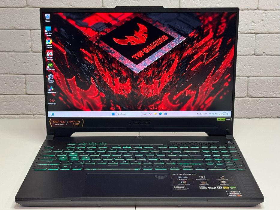 Asus Tuf Gaming A15/144Hz/Ryzen 7-7735HS/16 GB DDR5/1 TB SSD/RTX 4050