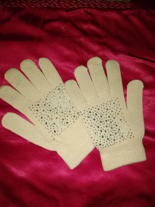 Комплект шапка+перчатки