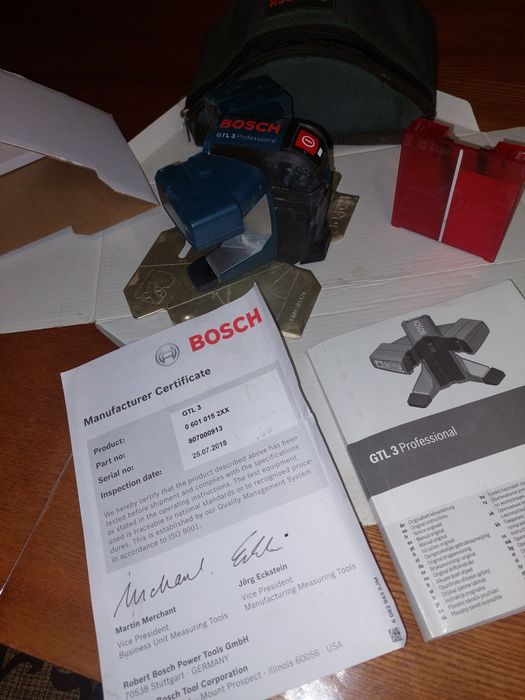 Лазерний рівень BOSCH GTL3
