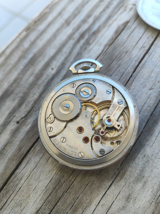 Relógio de Bolso Longines cal.37.9ABC artdeco - a funcionar