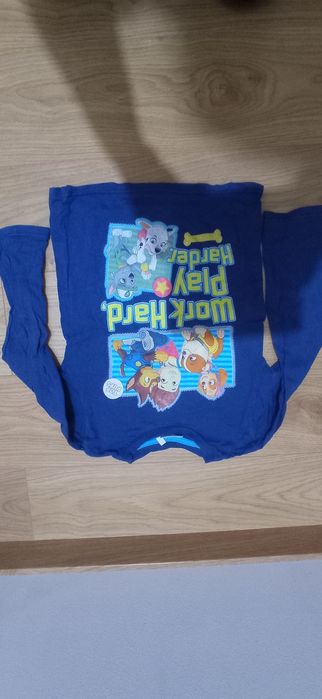 Bluzka, t-shirt na długi rękaw Psi Patrol rozmiar 104-110