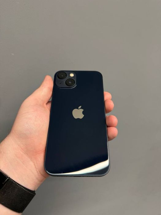 З ГАРАНТІЄЮ‼️Apple iPhone 13 128GB Midnight (MLML3) б.у Айфон 13 на 128 гб Батарея 100%