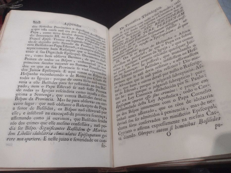 Appendix e Illustração da Tentativa Theologica 1768 Antonio Pereira