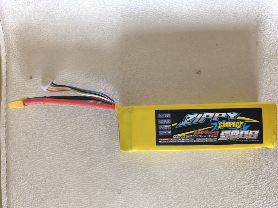 Akumulator (bateria) lipo 6s. 5800