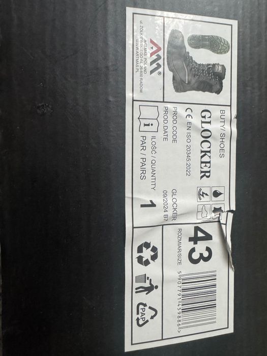 Buty robocze ART.MAS GLOCKER