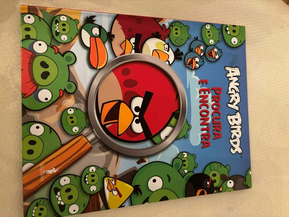 Livro Angry Birds, procura e encontra