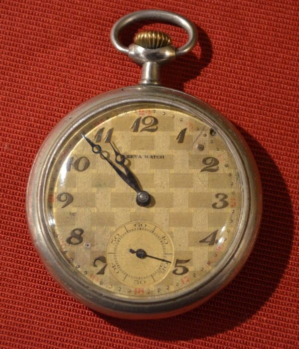 Szwajcarski zegarek kieszonkowy marki „Azeta Watch