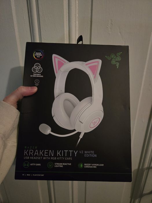 Razer Kraken Kitty v2 White Edition