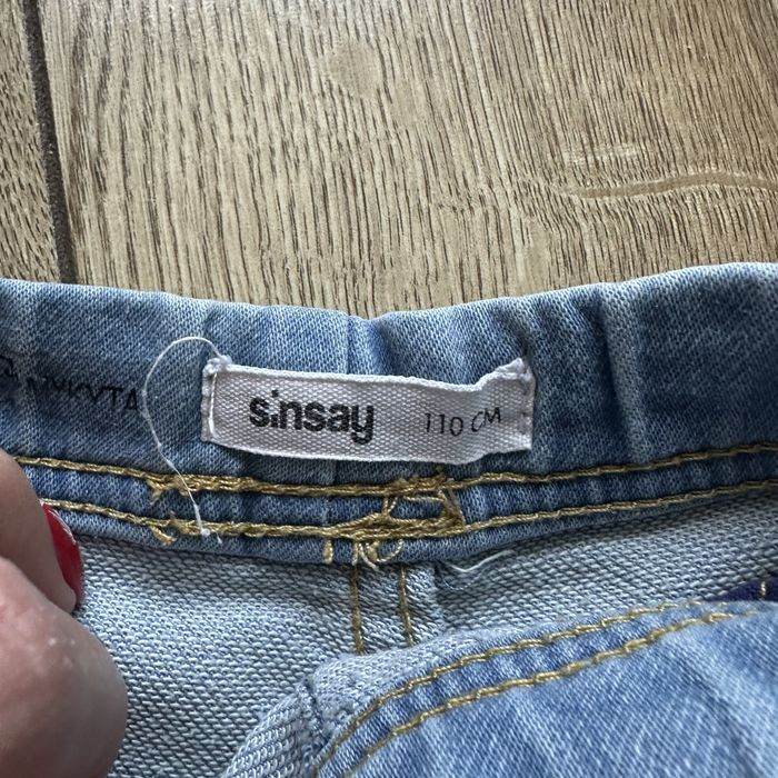 Spodnie klasyczne dzinsowe zestaw