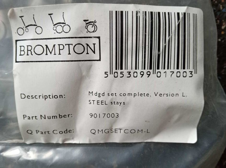 Guarda lamas para Bicicleta Brompton