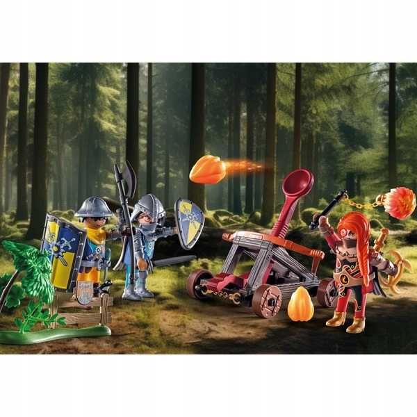 Playmobil 71485 Zasadzka na poboczu NOVELMORE KATAPULTA 3 FIGURKI C210