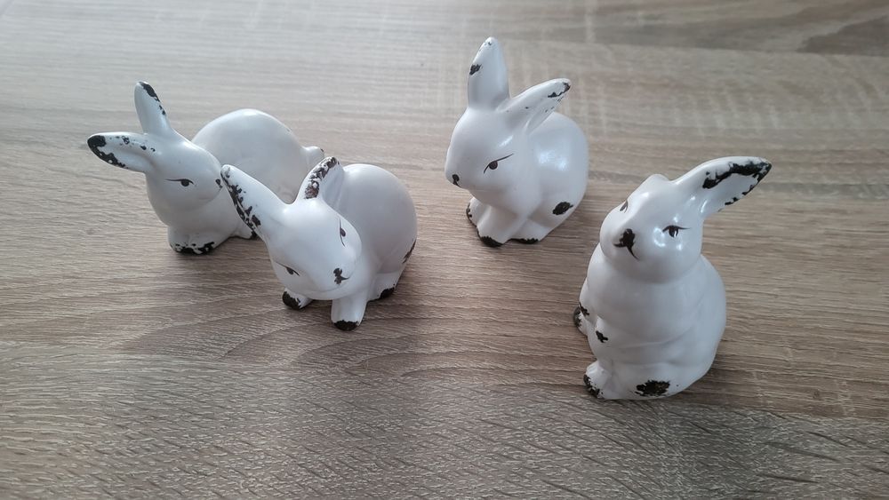 Zajączki Wielkanocne 4 sztuki