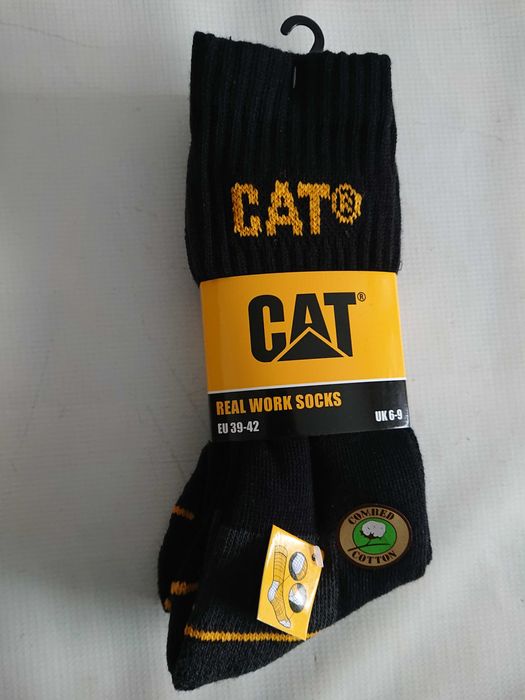 Skarpety CAT Caterpillar wysokie 10 paczek MOCNE 3 PAK roz. 39-42