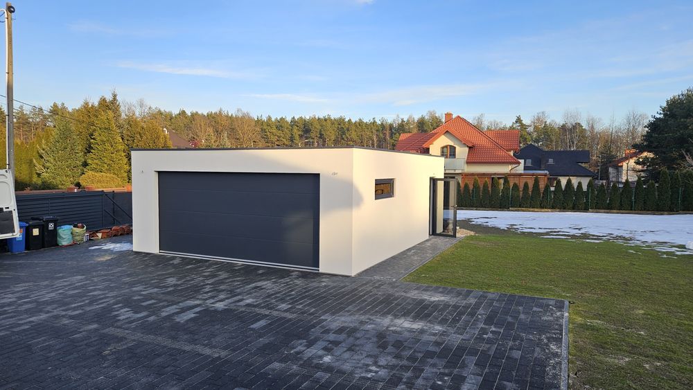 Garaż Tynkowany Ocieplany Premium Plus