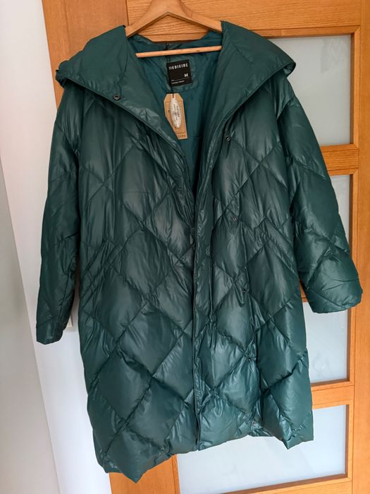 Płaszcz puchowy damski pikowany