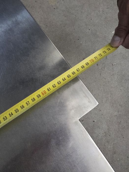 Tampo de Cozinha de 2,50m c/ Inox e Lava-Louça Integrado – Praticamente Novo