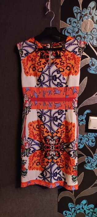 Elegancka kolorowa Sukienka , Sweet Miss