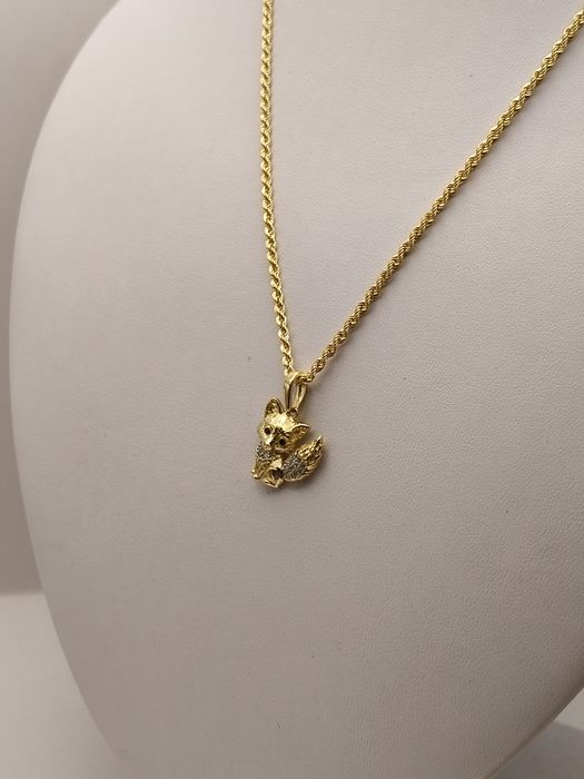 Złota zawieszka 585