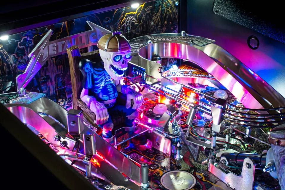 Flipper Fliper Pinball Metallica Remastered PREMIUM Stern - NOWY