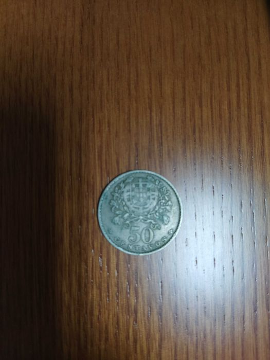 Coleção completa de 50 centavos alpaca portuguesa