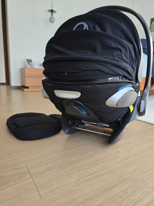 Ovo Cybex Cloud Z i-Size + redutor + adaptadores carrinho