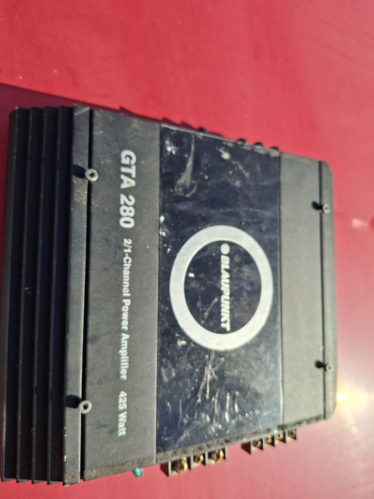 Wzmacniacz Blaupunkt GTA 280 425W + Zestaw Okablowania | Sprawny!